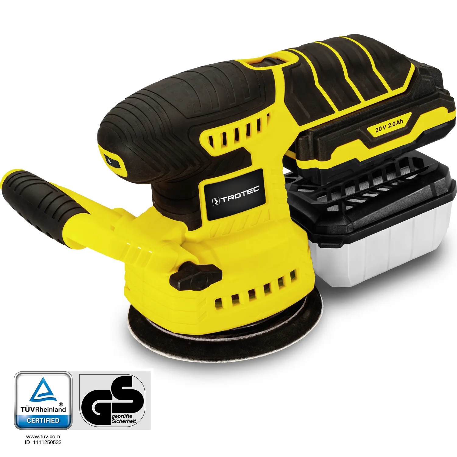 Batteridrevet excentersliber PESS 10 20V 146795 1646648312