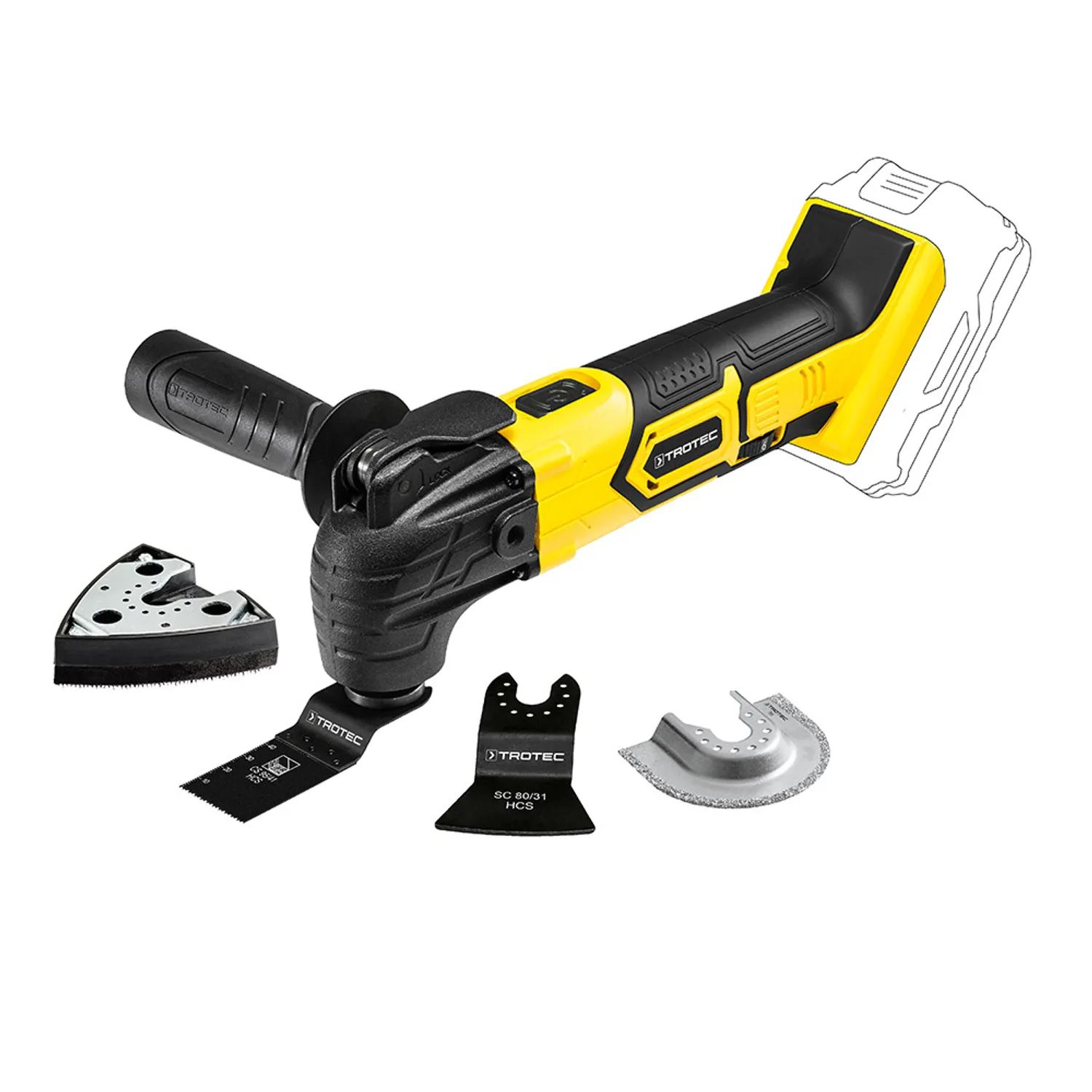 Batteridrevet multifunktionsværktøj PMTS 10 20V NB 162052 1725863918