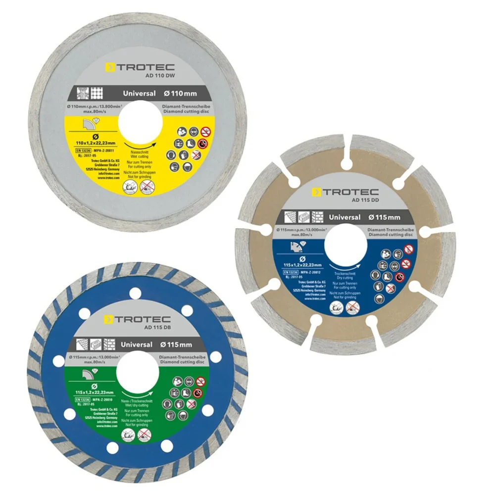 Diamant skæreskive sæt 110 115 155894 1670329297