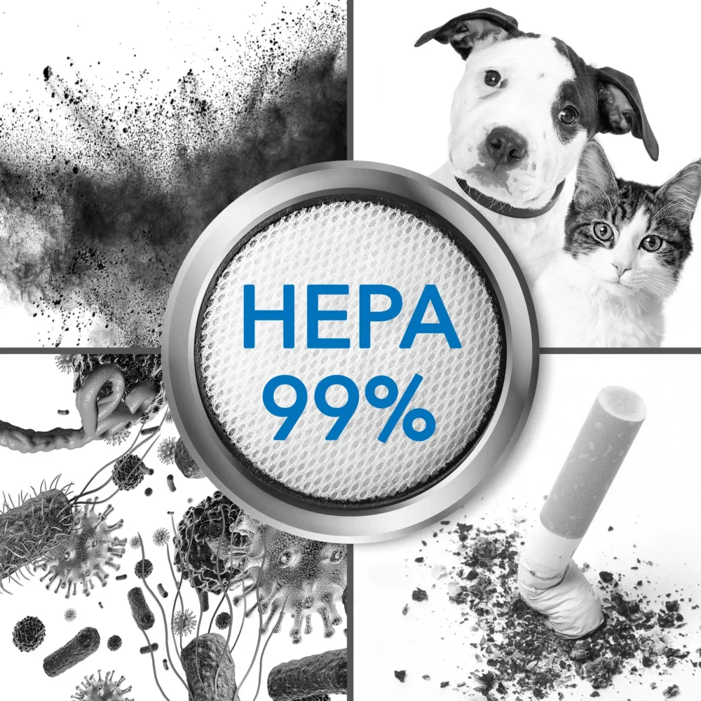 Hepa filter til trådløs oprejst støvsuger vc 150 155 e 126398 1602515305