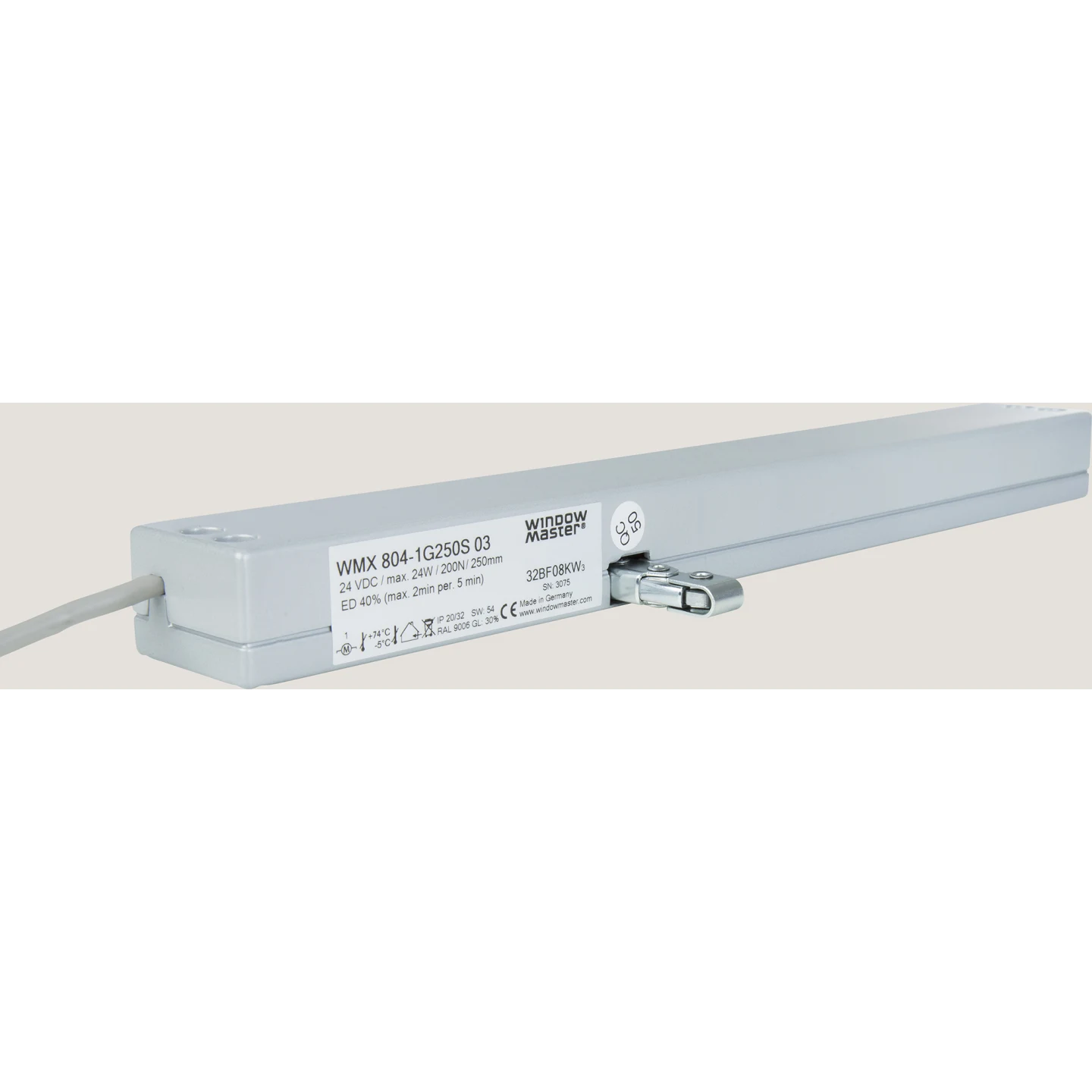 KÆDEMOTOR WMX 804 1G199S GRÅ SINGLE