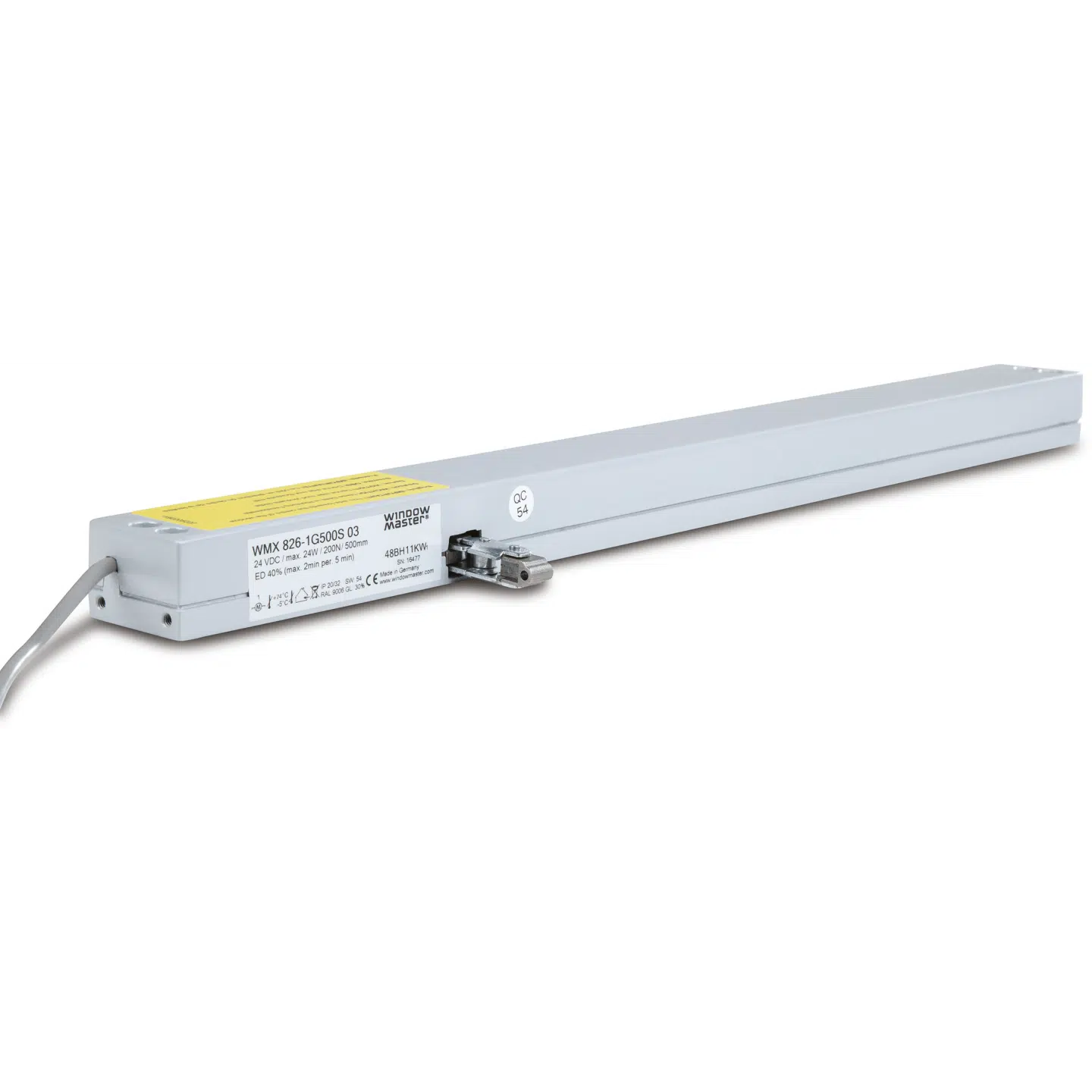 KÆDEMOTOR WMX 826 1G400S GRÅ SINGLE