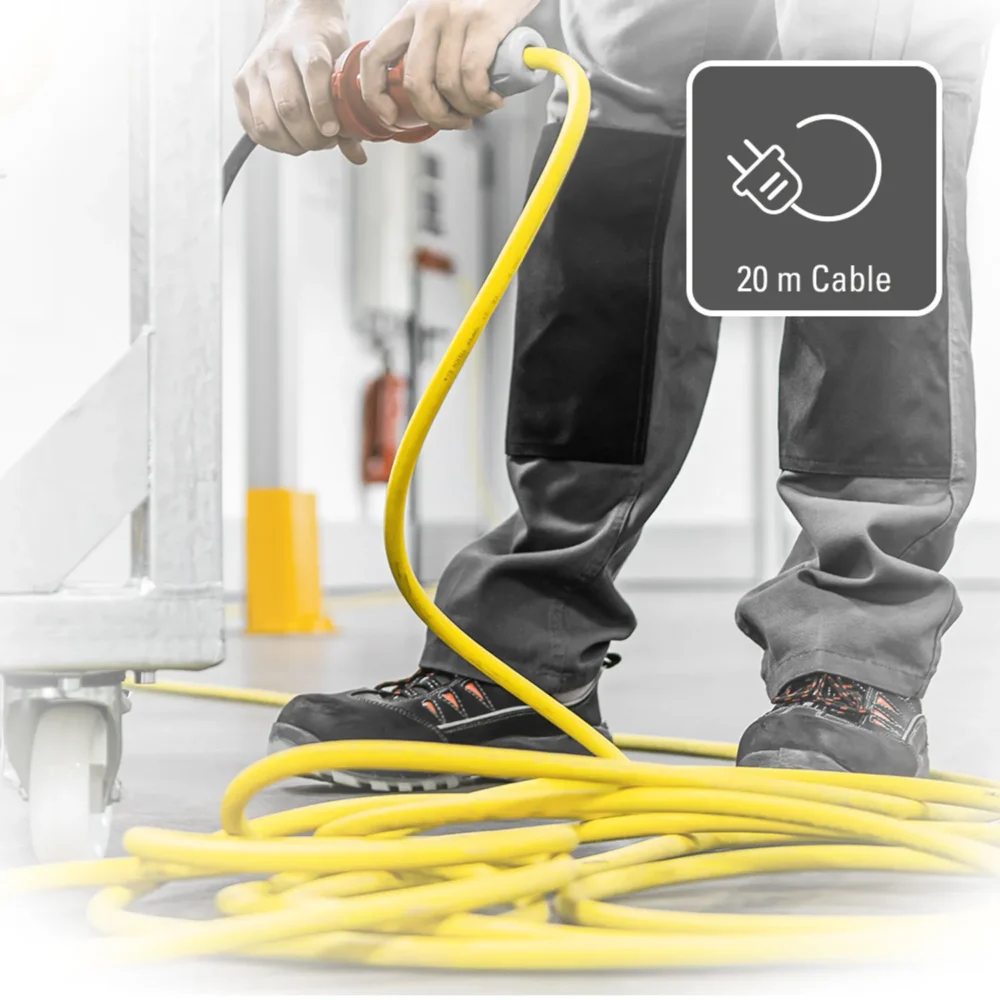 Professionel forlængerledning 20 m 400 v 2,5 mm² made in germany 152806 1662620836