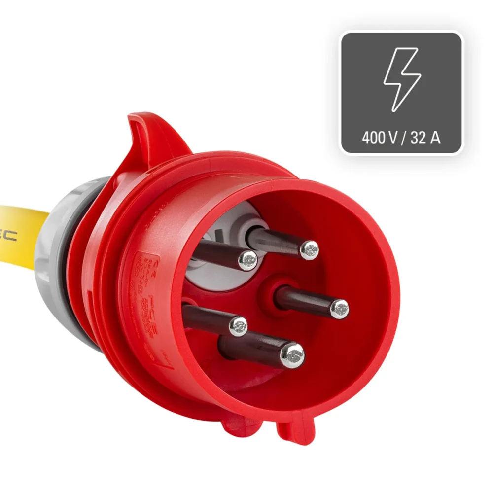 Professionel forlængerledning 20 m 400 v 6 mm² made in germany 152835 1662621758