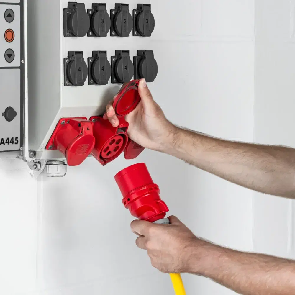 Professionel forlængerledning 20 m 400 v 6 mm² made in germany 152885 1662975080