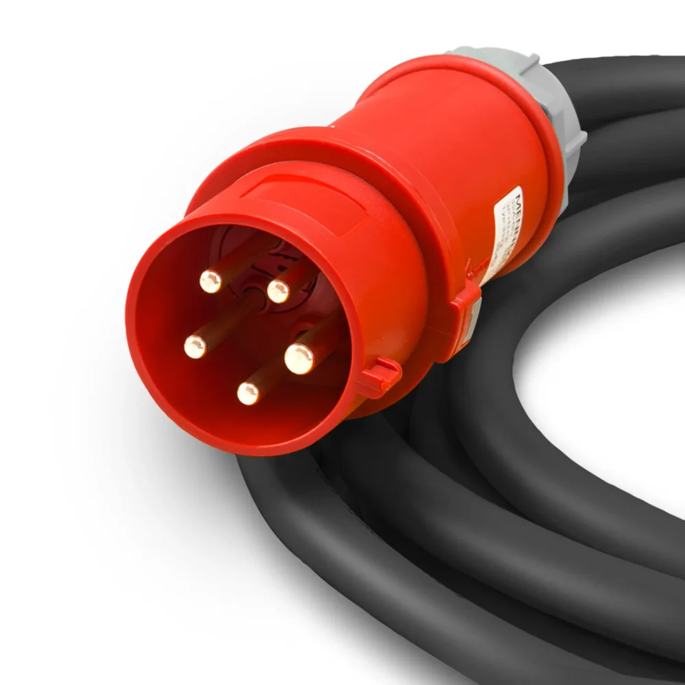 Professionelt forlængerkabel 6 m 400 v 6 mm² fremstillet i tyskland 147243 1647595742