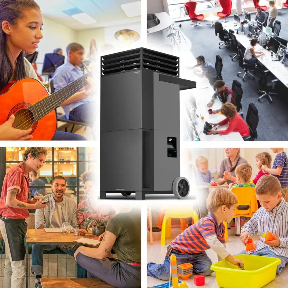 Rumluftrenser tac v+ ii i basaltgrå sort 140047 1633076088