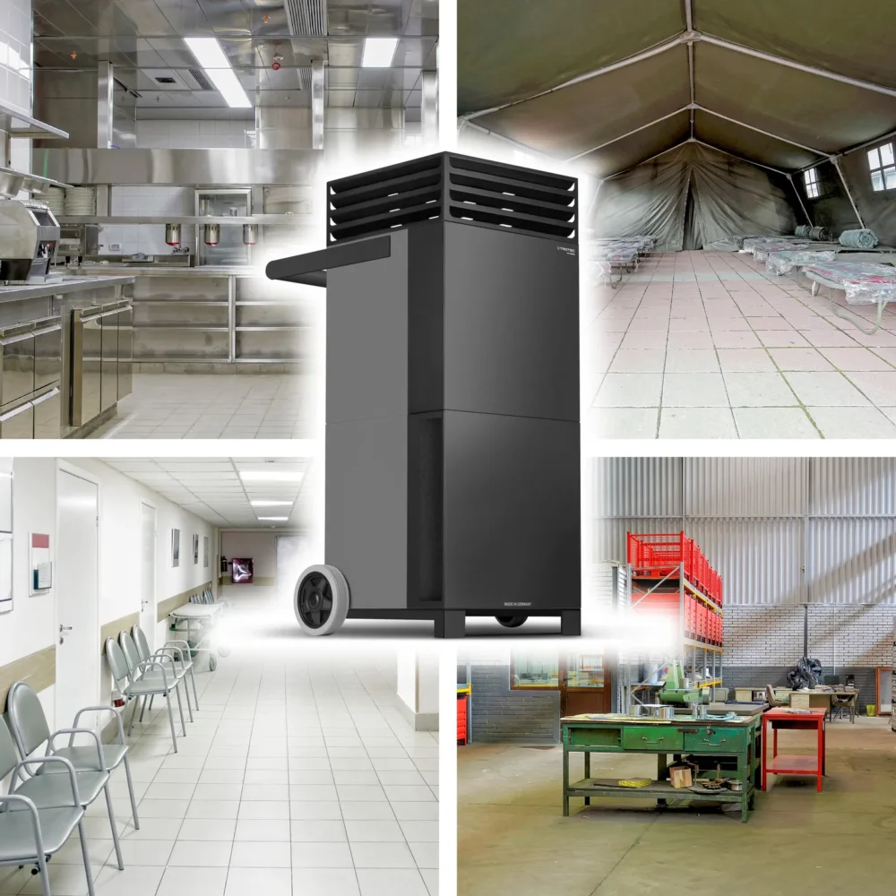 Rumluftrenser tac v+ ii i basaltgrå sort 140049 1630415801