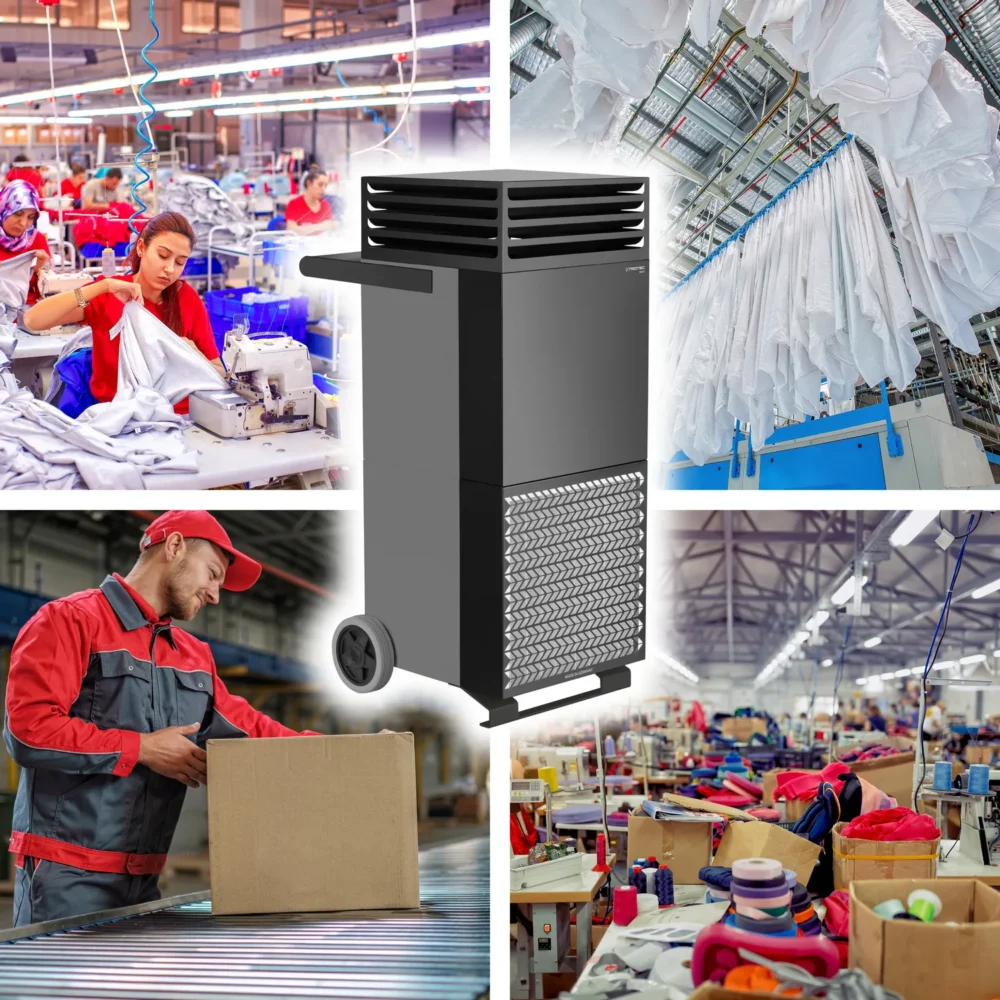 Rumluftrenser tac v + i basaltgrå sort 129924 1609154608