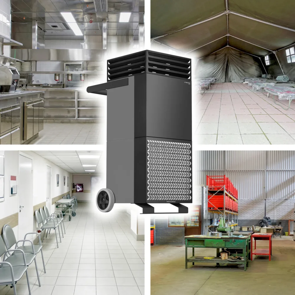 Rumluftrenser tac v + i basaltgrå sort 129925 1609154611