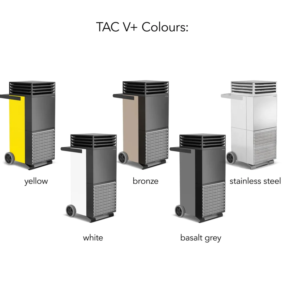 Rumluftrenser tac v + i basaltgrå sort 130063 1609156240