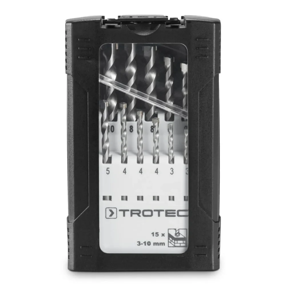 Trotec stenbor-sæt, 15-dele Stenbor sæt, 15 dele 68526 1507646251