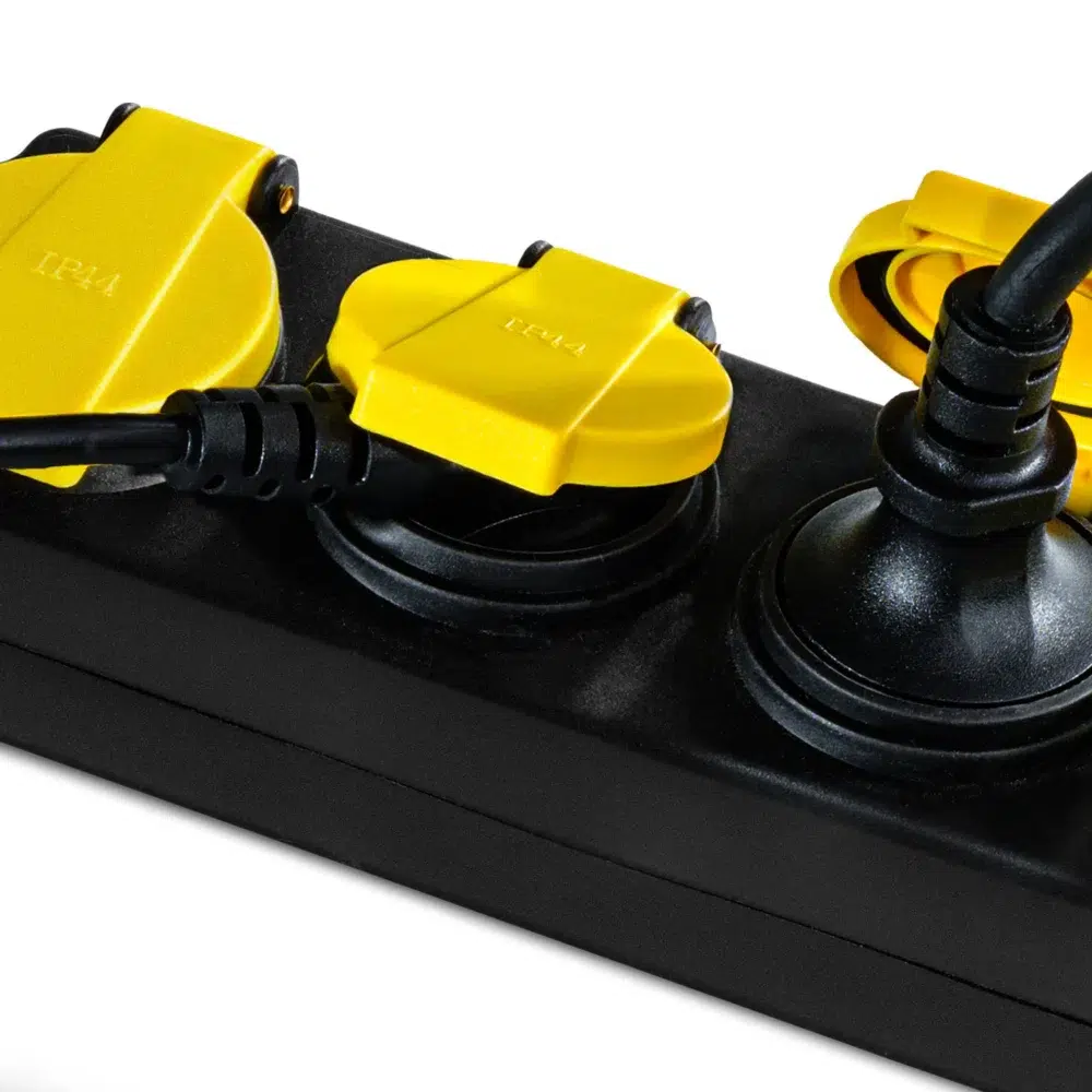 Stikkontaktliste med selvlukkende beskyttelsesklap pvp3 157151 1675408958