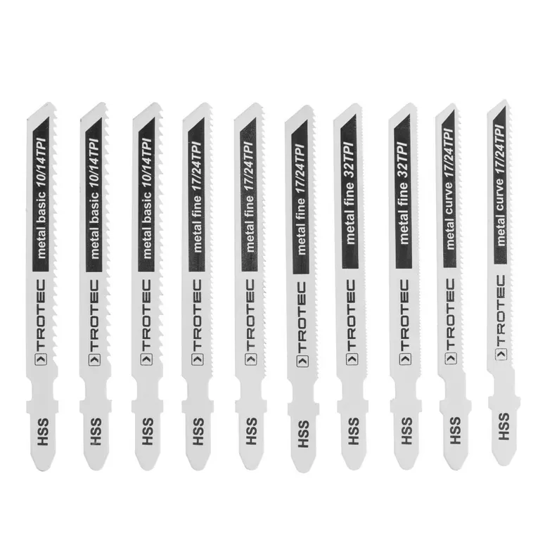 Stiksavklinge sæt metal, 10 dele 68532 1507646253