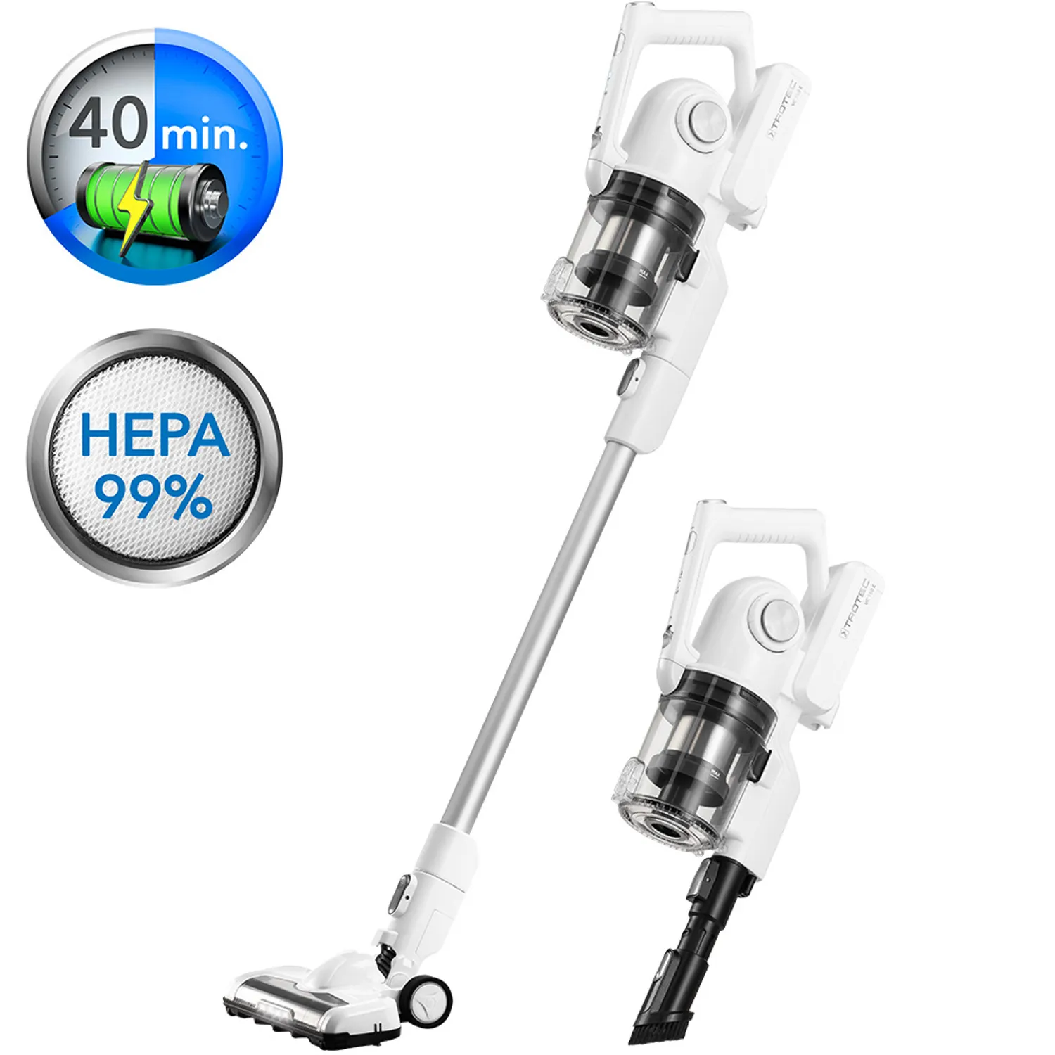 Trådløs opretstående støvsuger VC 150 E 126551 1602581426