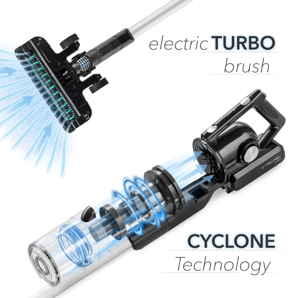 Trådløs opretstående støvsuger vc 155 e 126491 1602516046