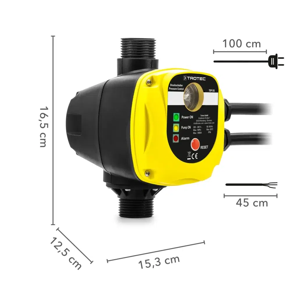 Trotec trykkontakt tdp dsa med stik Trykkontakt tdp dsa med stik 116141 1582877276