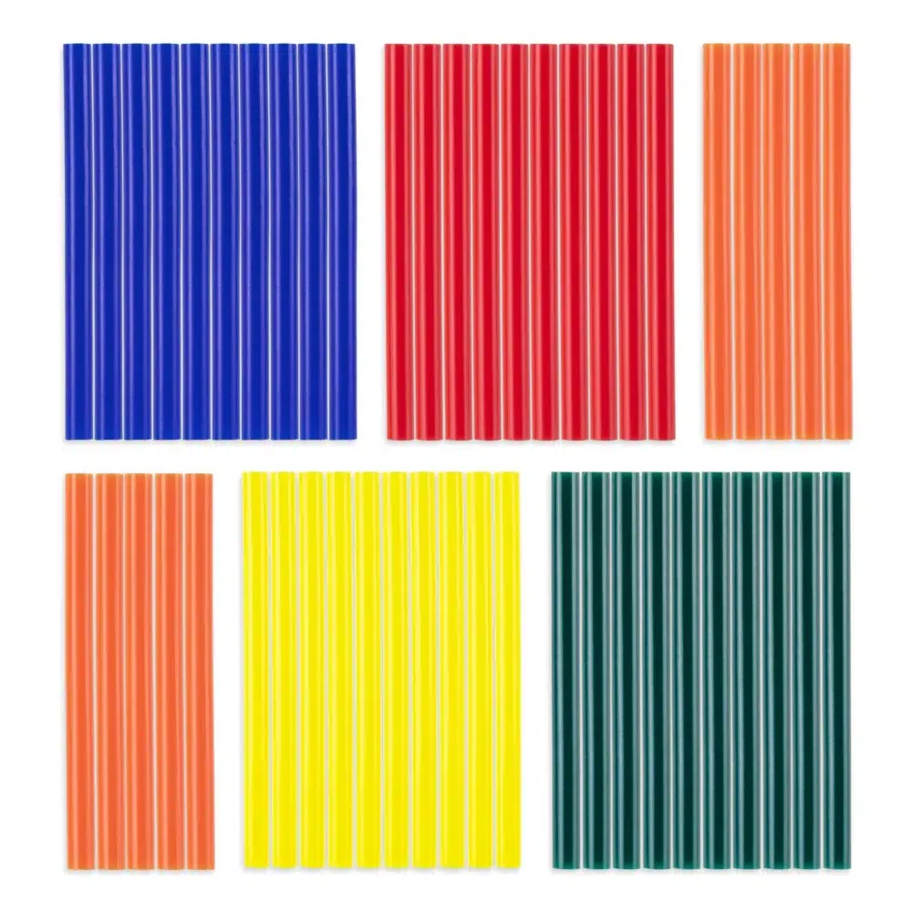 Varme limpindesæt, farvet, 50 stykker ø 11 mm 105943 1560352481