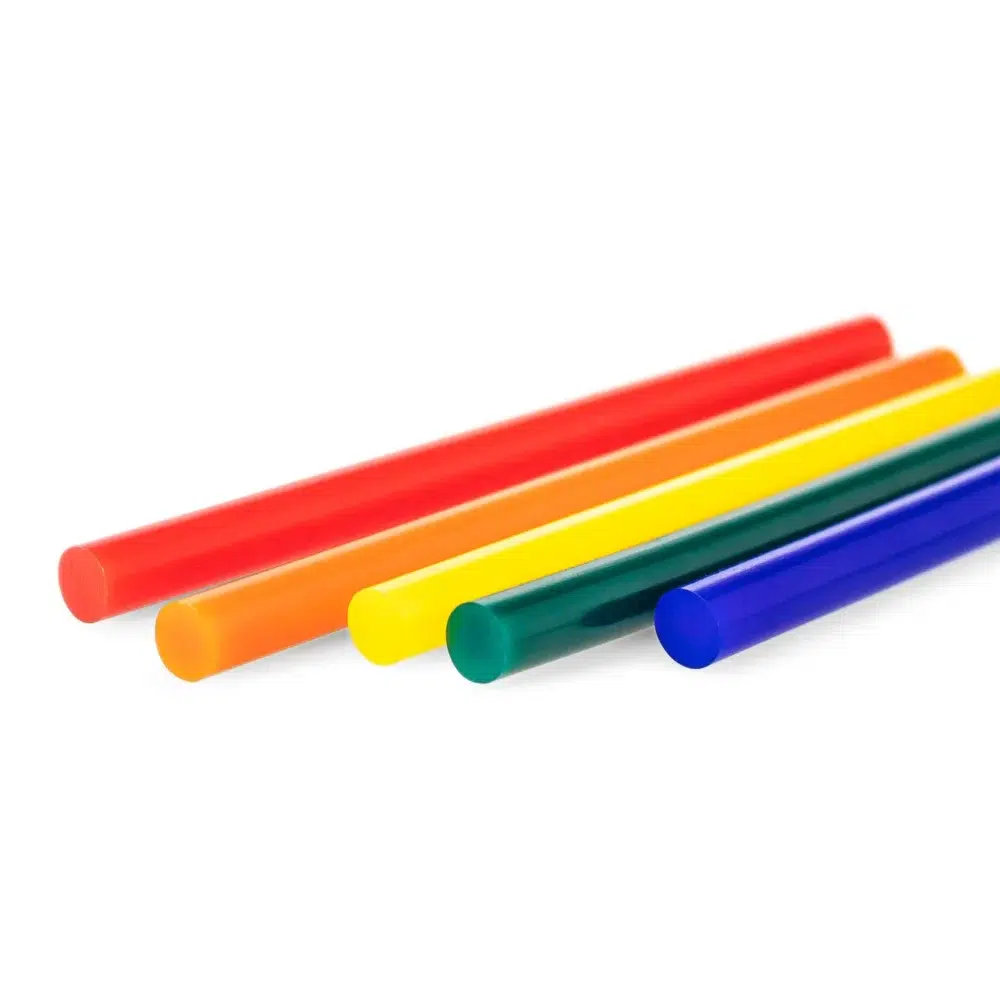 Varme limpindesæt, farvet, 50 stykker ø 11 mm 105947 1560352512