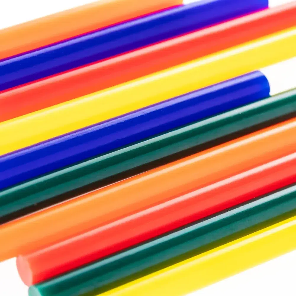 Varme limpindesæt, farvet, 50 stykker ø 11 mm 105948 1560352516