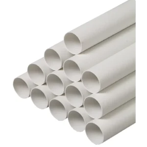 RØR Ø51MM L=2M HVID PLAST