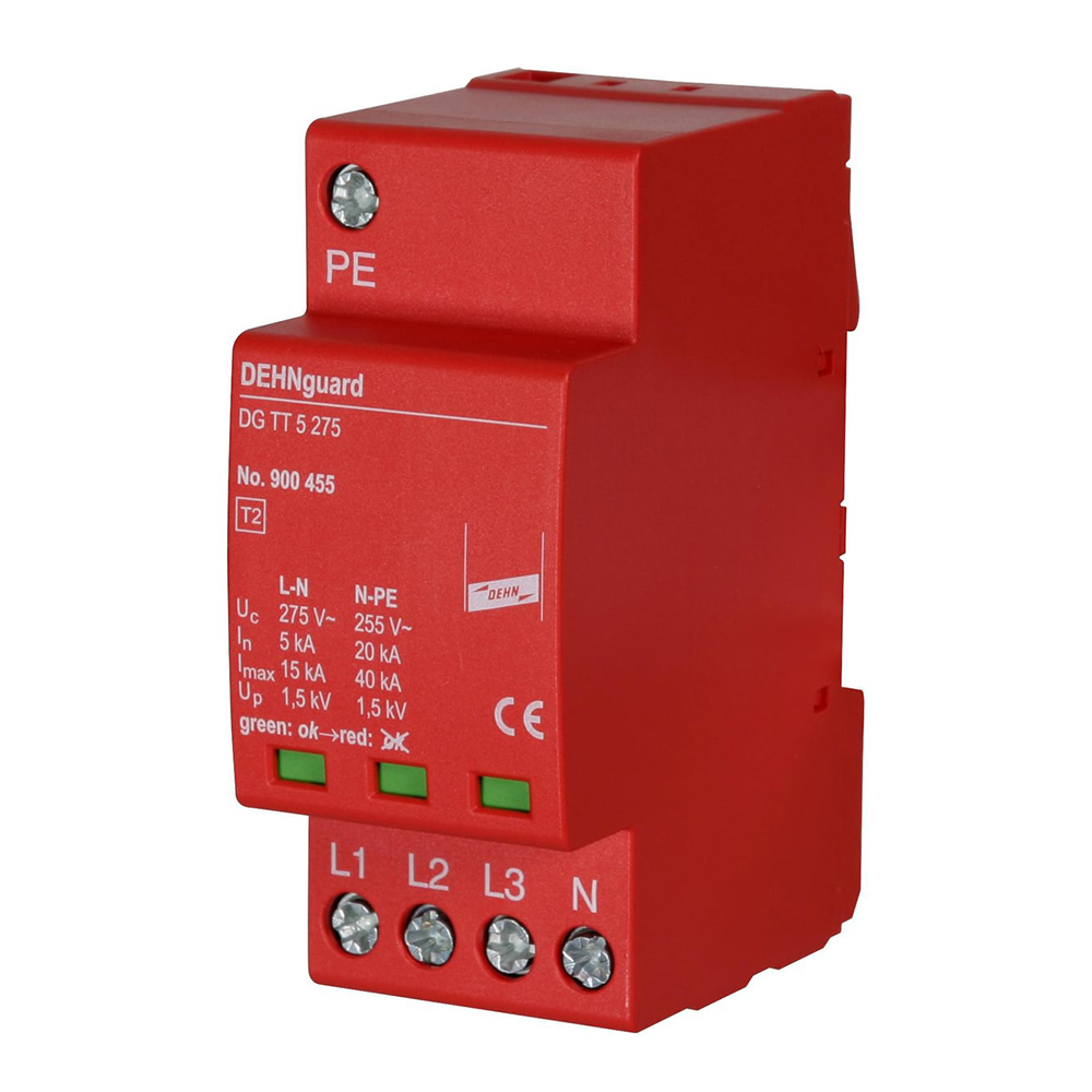 Transientbeskyttelse Termodynamisk Kontrol DEHNguard TT 4P produkt