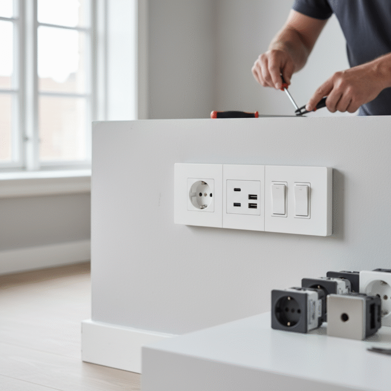 Køb LK Fuga stikkontakt: Installation og design muligheder