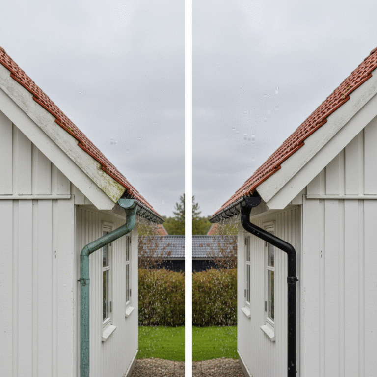 Køb tagrender: Zink vs. plastmo - hvilken skal du vælge?