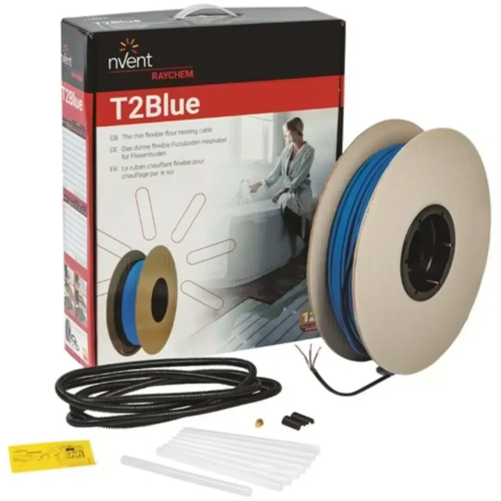 Gulvvarmekabel t2blå 28m 575w