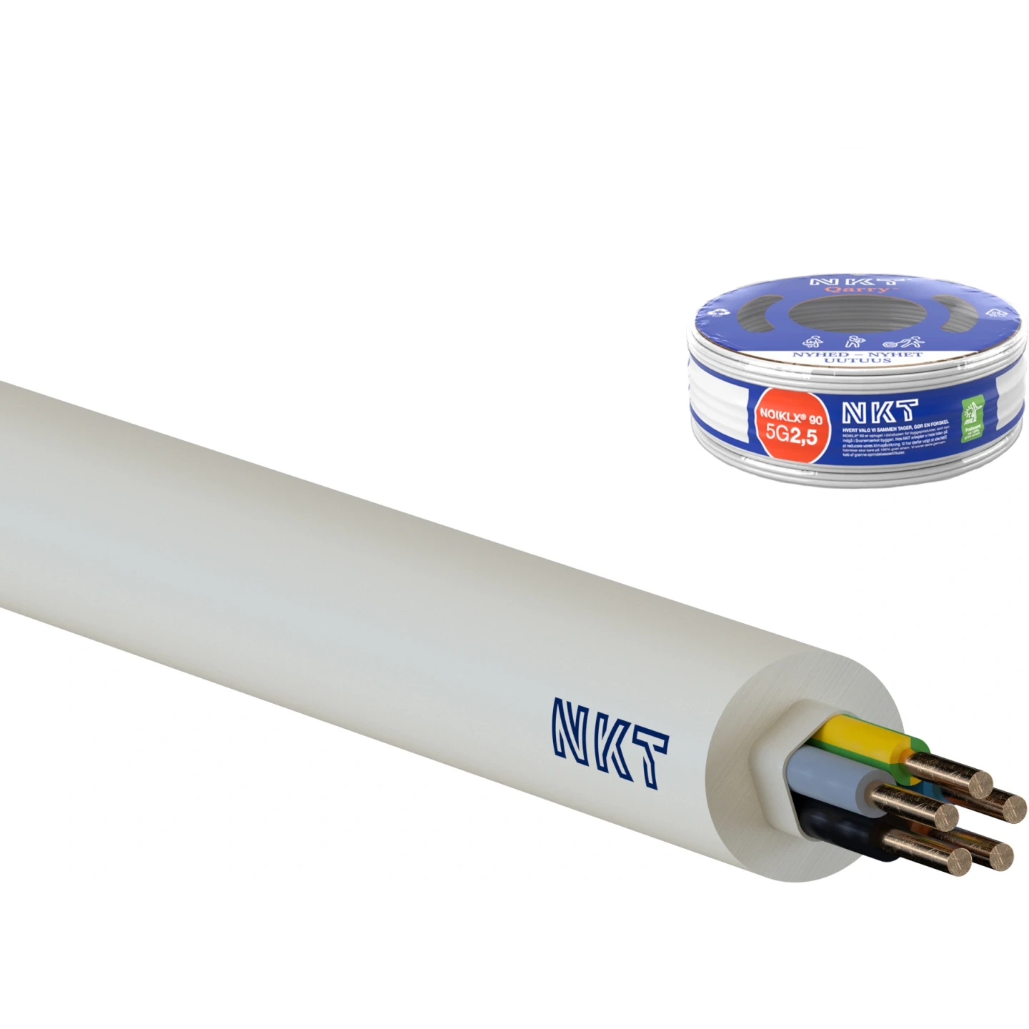 KABEL 5G2,5 NOIKLX 90 DCA LGRÅ RG100