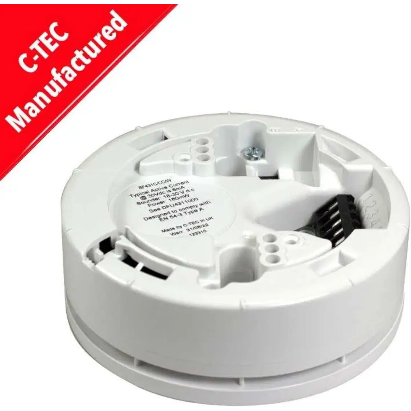 KONV. SOKKELLYDGIVER , HVID, ACTIV. IP21