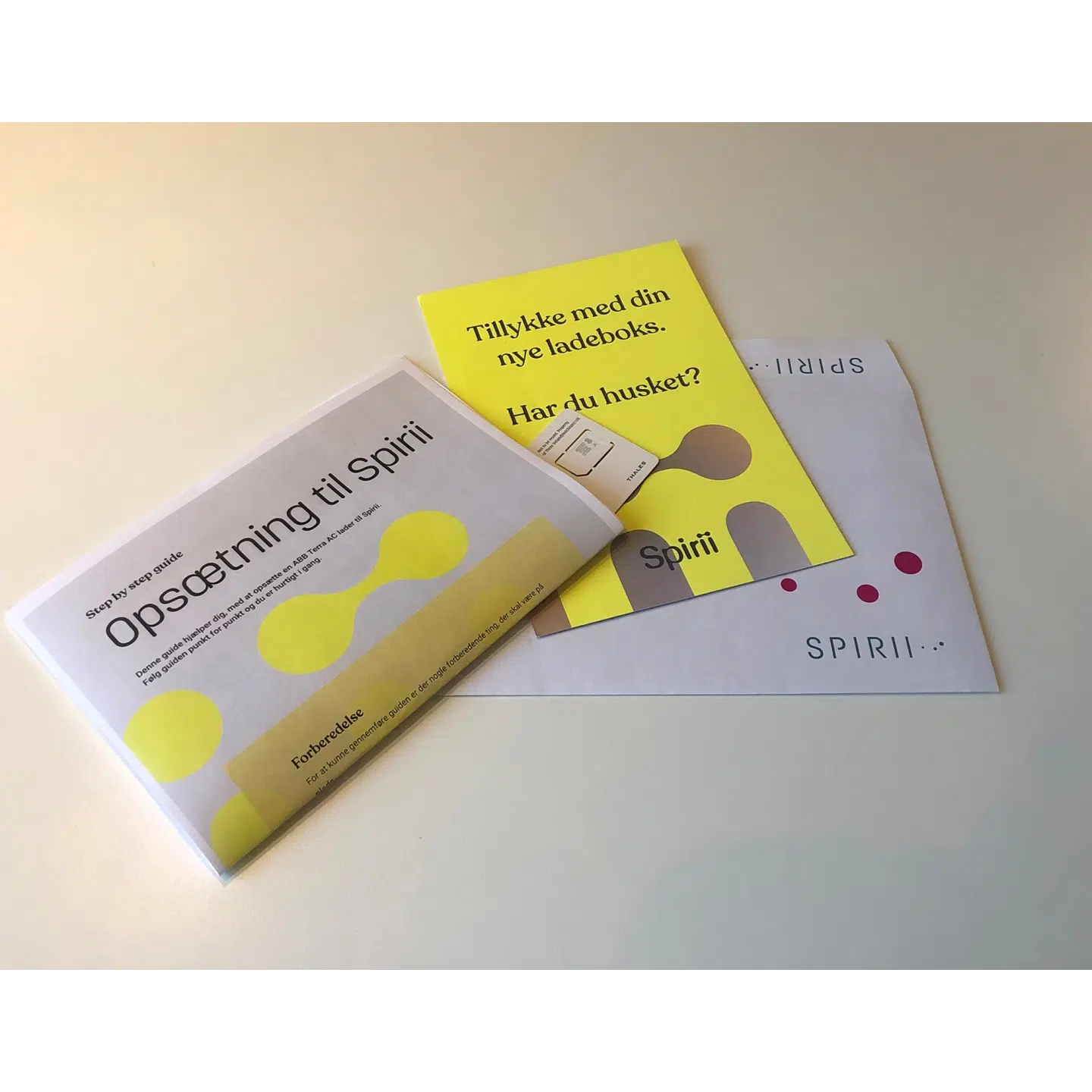 SPIRII SIM KORT TIL LADESTANDER