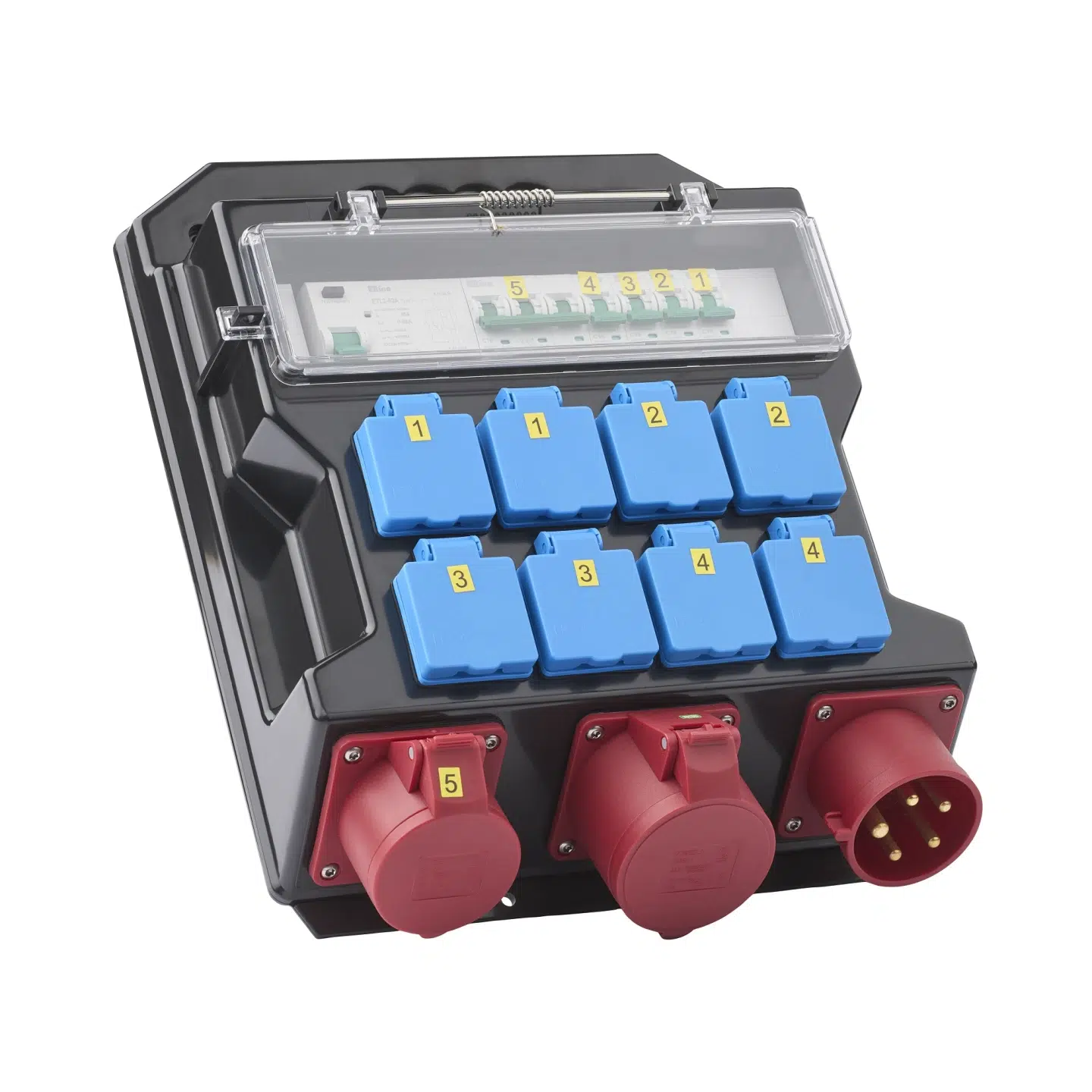 BYGGESTRØMSTAVLE 32A 8XDK