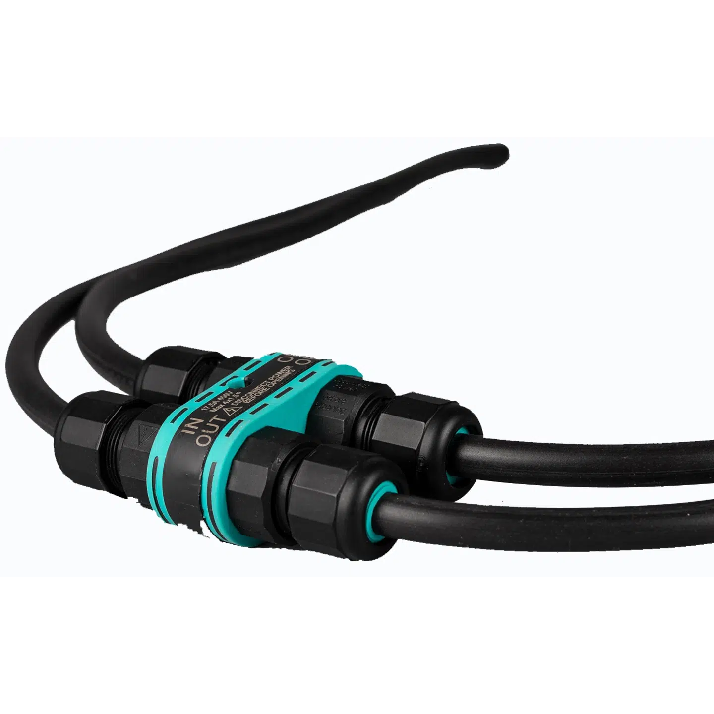 KABELSAMLER TIL 4 KABLER IP68 4P