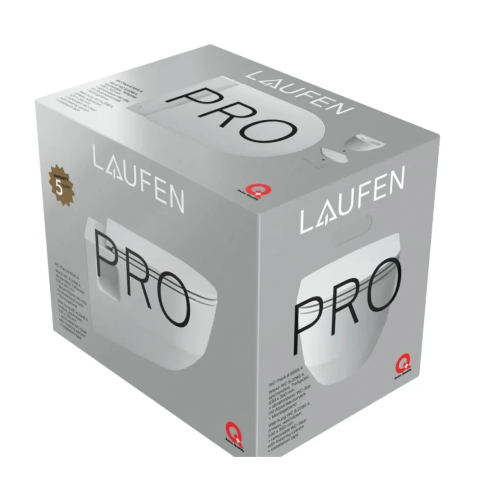 Laufen pro combipack skål & toiletsæde rimless Pro combipack skål & toiletsæde rimless