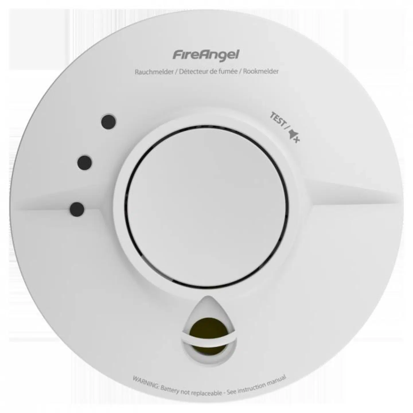 RØGALARM 230V OPTISK, MED 10 ÅRS BACKUP