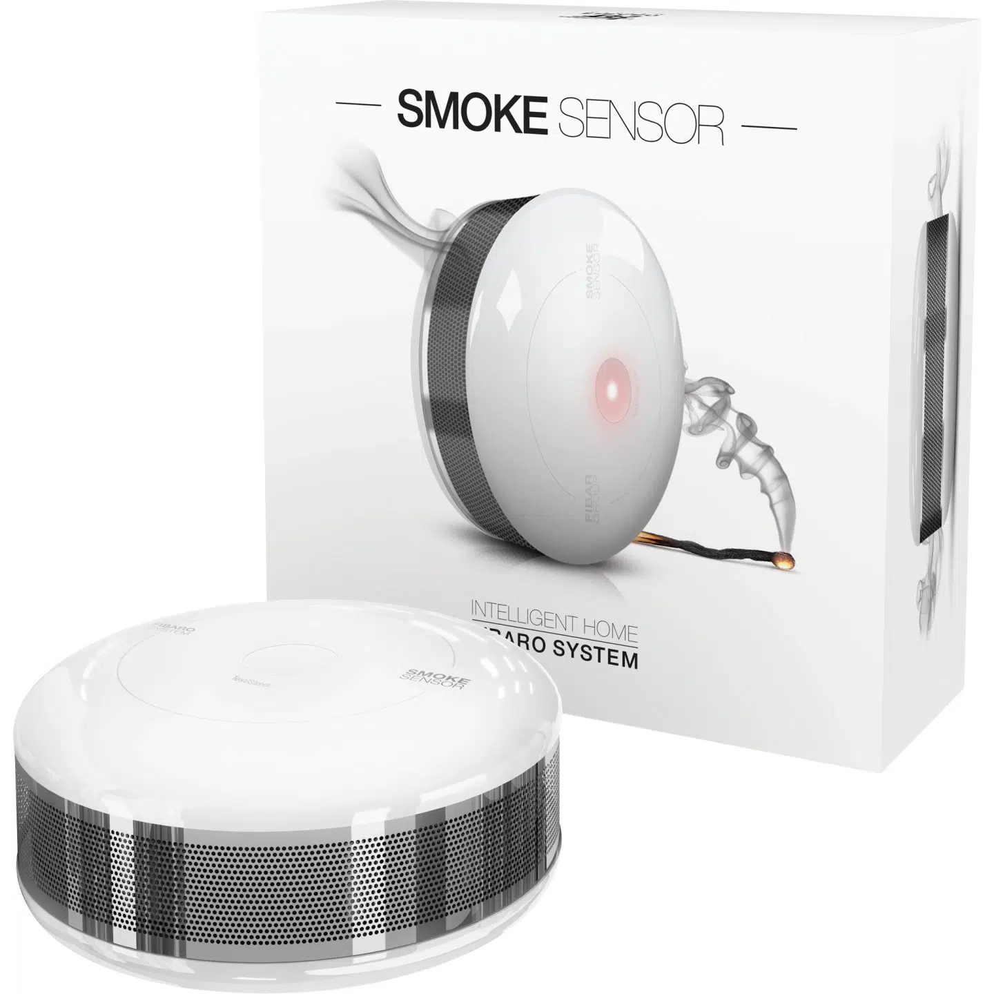 RØGMELDER INKL. TEMP.