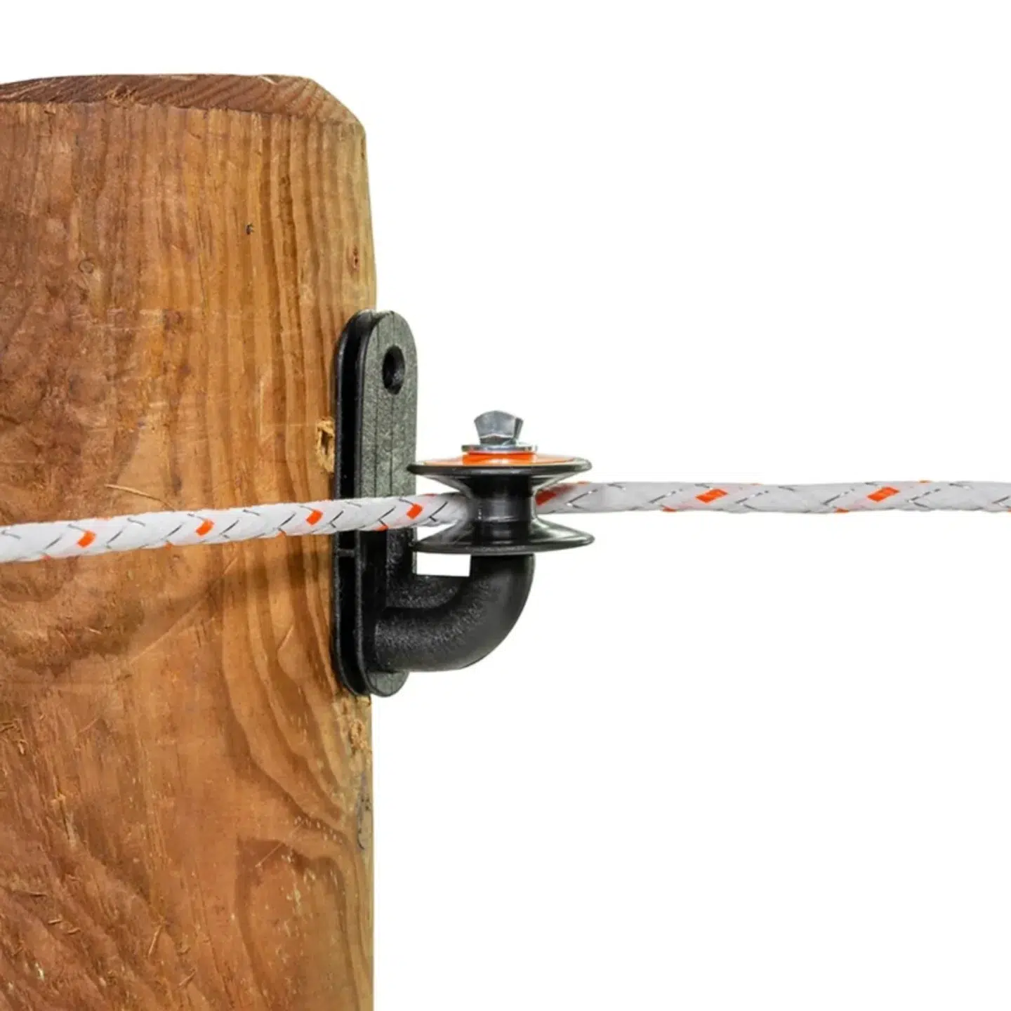 RULLEHJØRNEISOLATOR MSKRUE SORT (5)