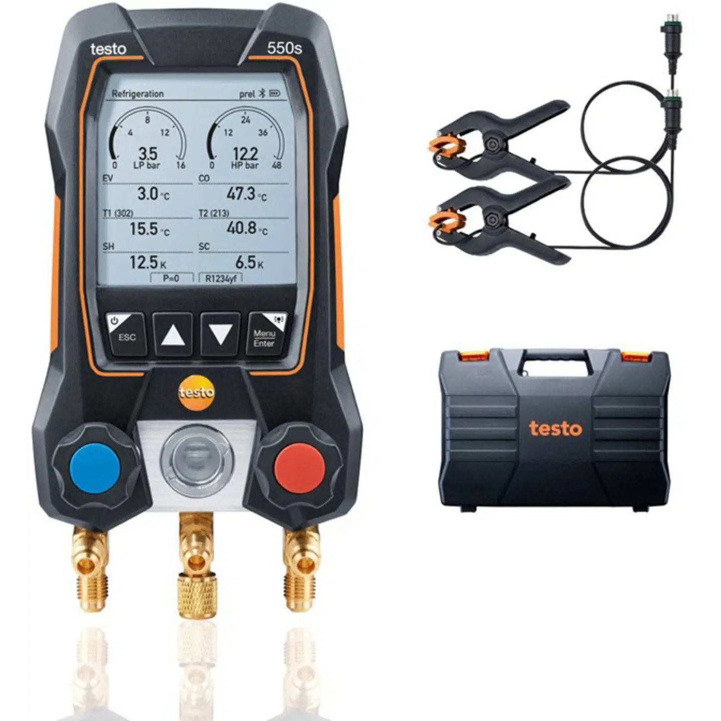 T550S KØLEMANIFOLDSÆT MKABLEDE FØLERE