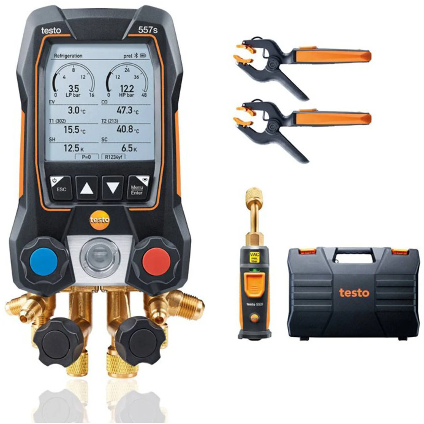 B & B T557S KØLEMANIFOLD M/TRÅDLØSE FØLERE