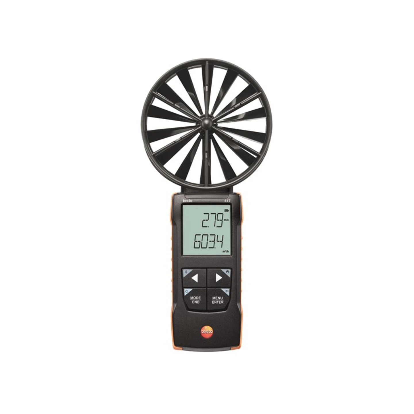 TESTO 417 ANEMOMETER MED Ø100 VINGEHJUL