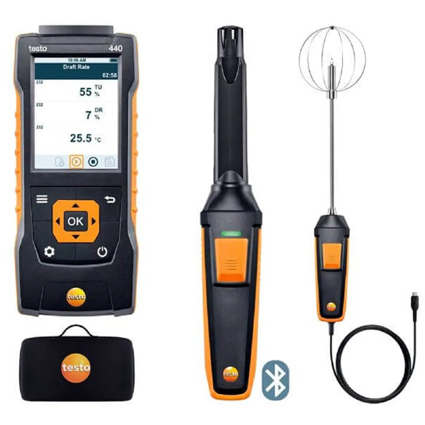 TESTO 440 INDEKLIMA KOMBISÆT MED BLUETOO