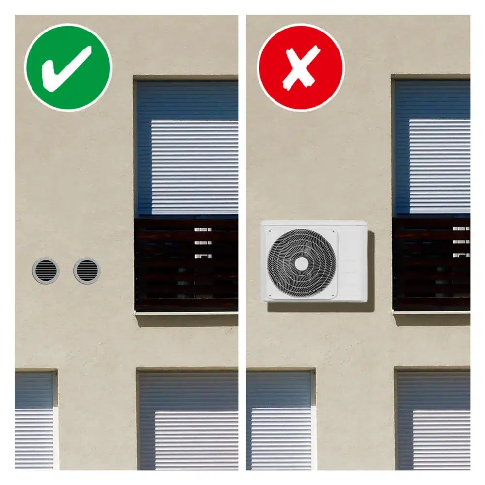 Vægmonteret klimaanlæg pac w 2200 s 148176 1689066883