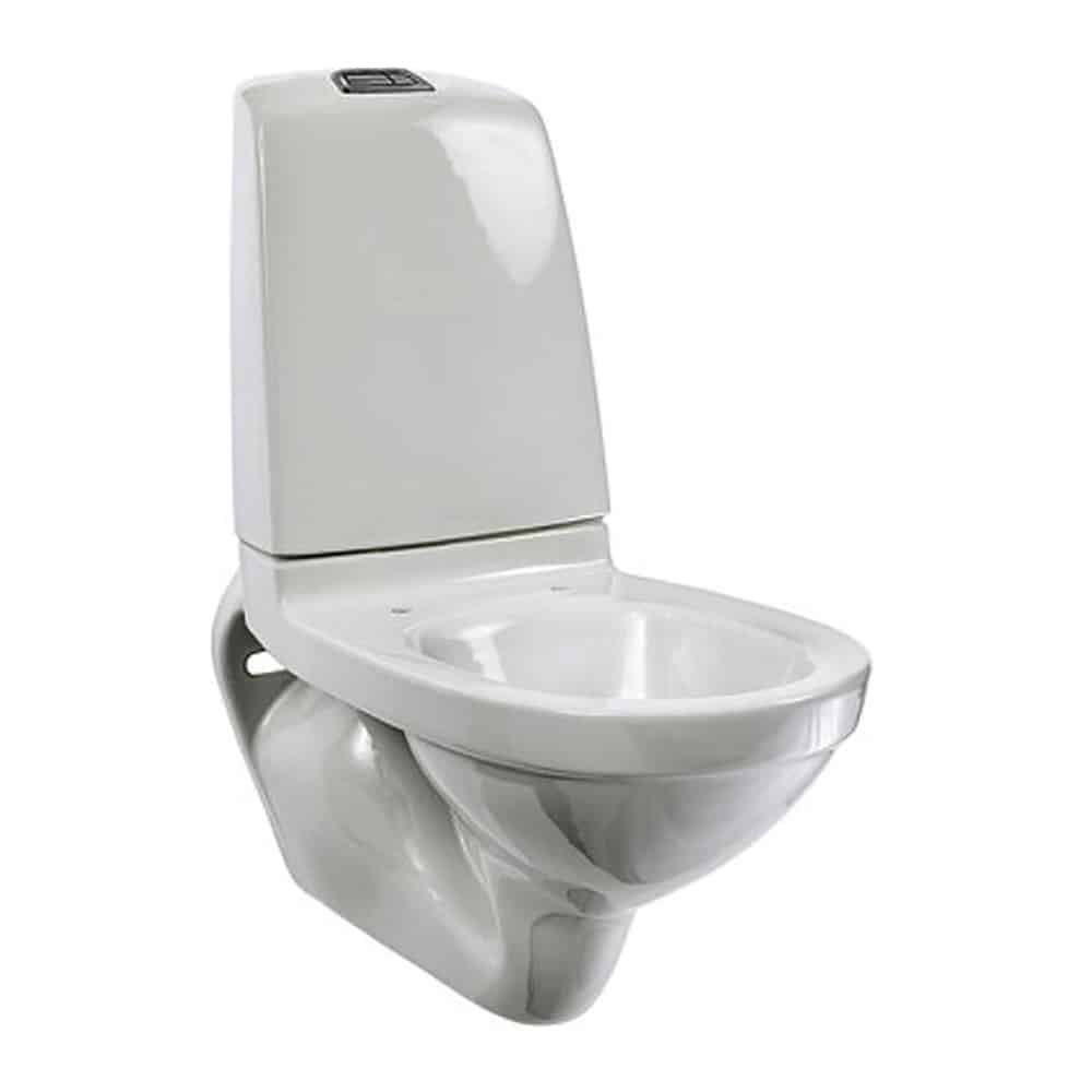 Gustavsberg Nautic Væghængt toilet 1522. Ceramicplus, Hygienic Flush
