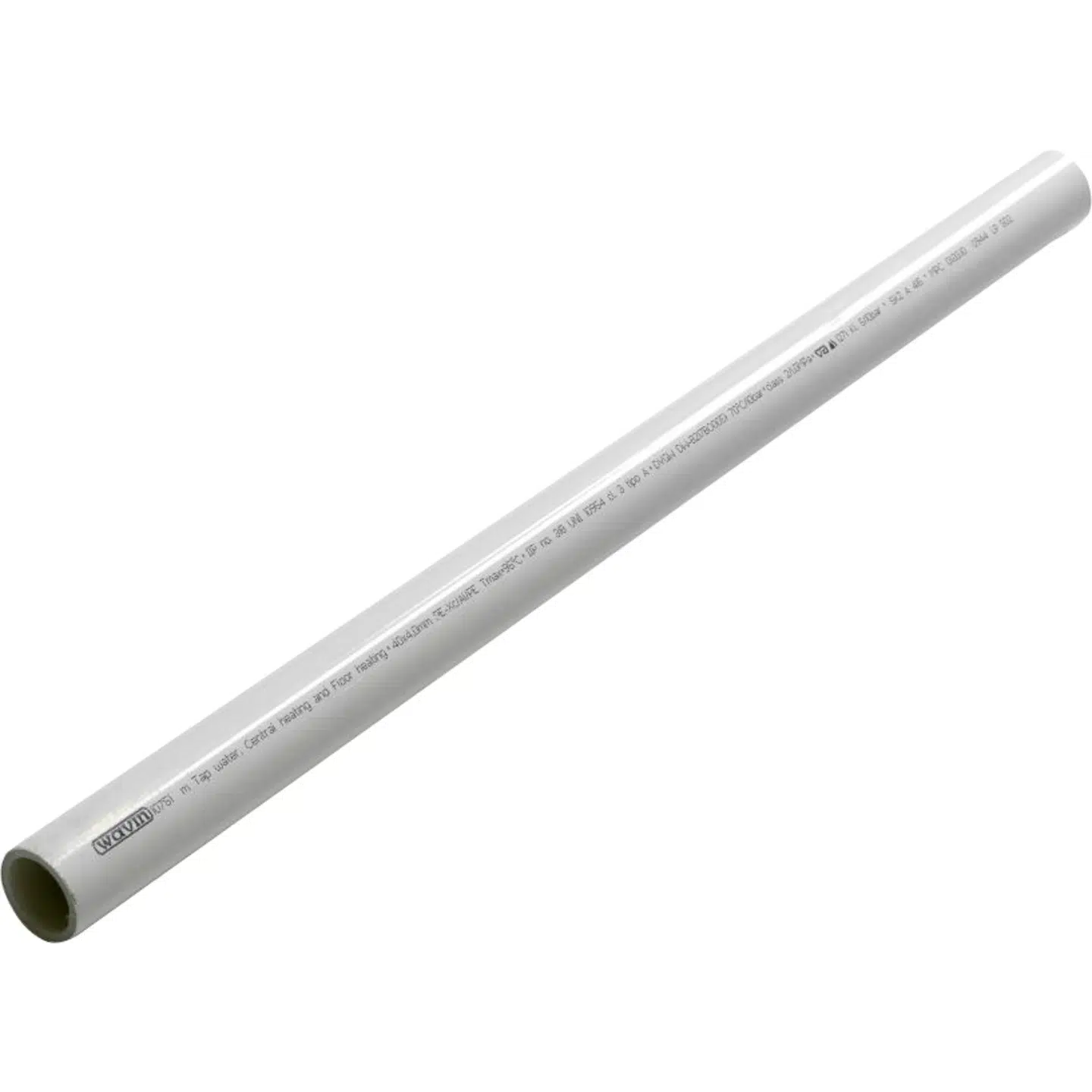 16MM ALUPEXRØR UNI. HVID 5MTR