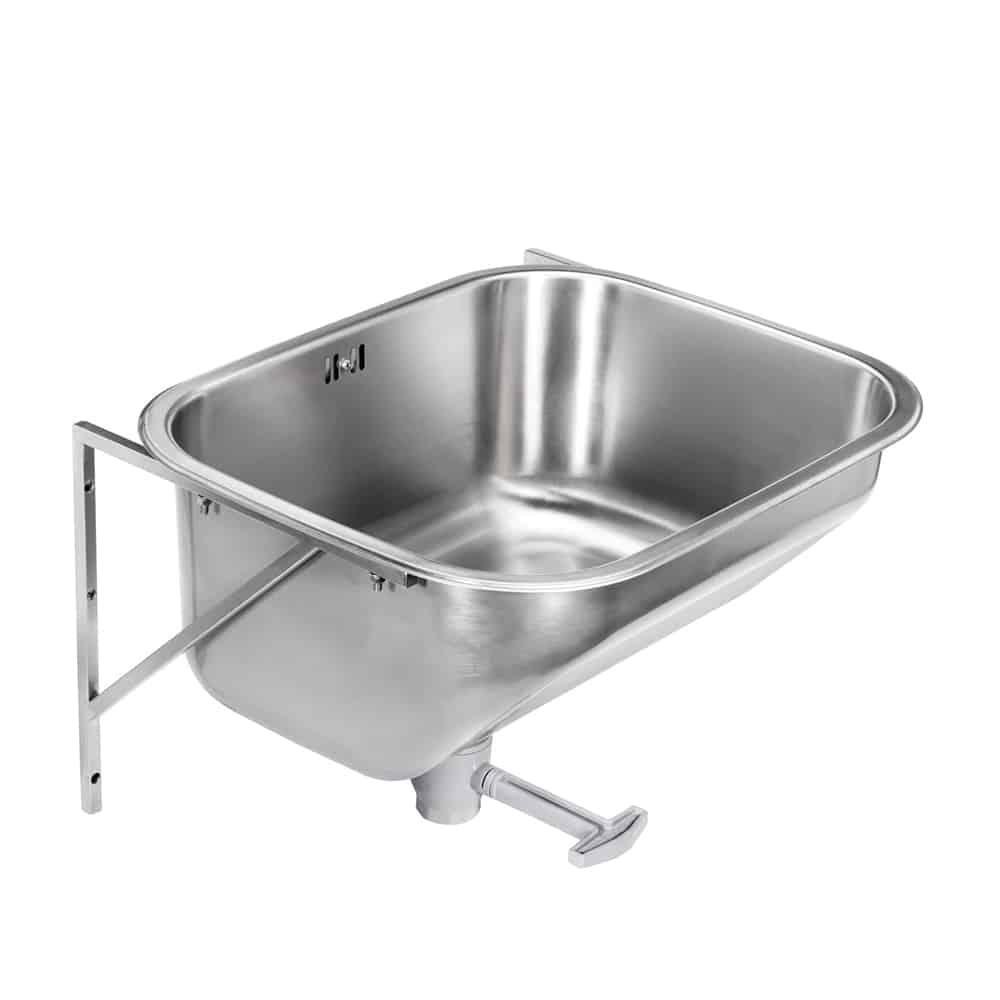Intra Juvel Vaskekar Tempra 50 vægmonteret 500x400mm Med kugleventil