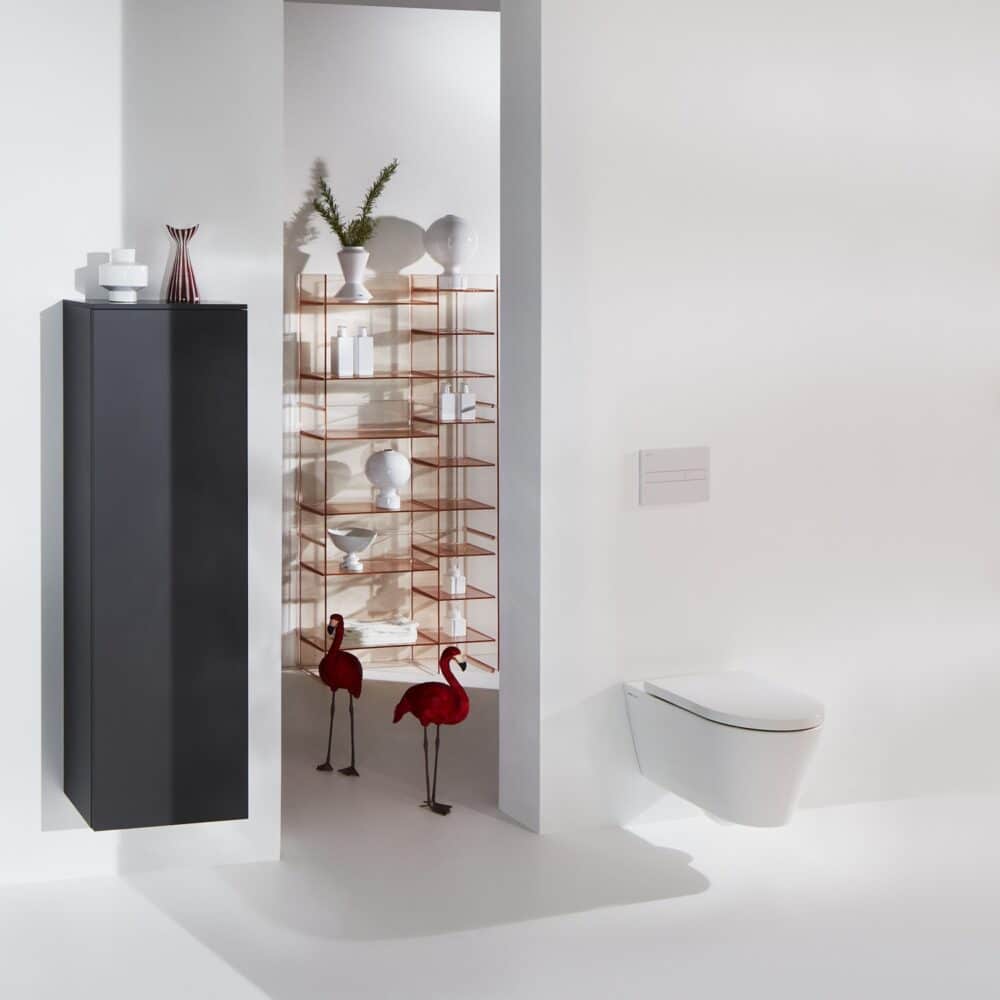 Kartell by laufen sampak rimless, skål+sæde med softclose. Hvid