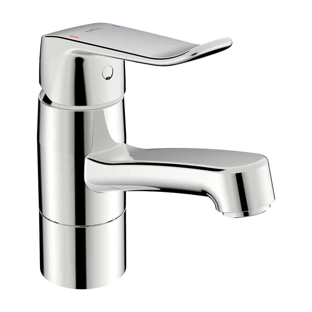 Oras Care Håndvaskarmatur ergonomisk greb, Tud svingradius på 120°