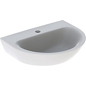 GEBERIT Renova håndvask 500x400x173mm hvid KeraTect