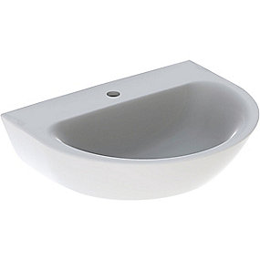 GEBERIT Renova håndvask 600x480x190mm hvid KeraTect